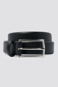 Black Full Grain Leather Belt