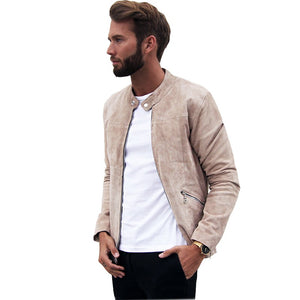 William Strouch Beige Suede Jacket