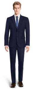 Blue 100% wool Suit